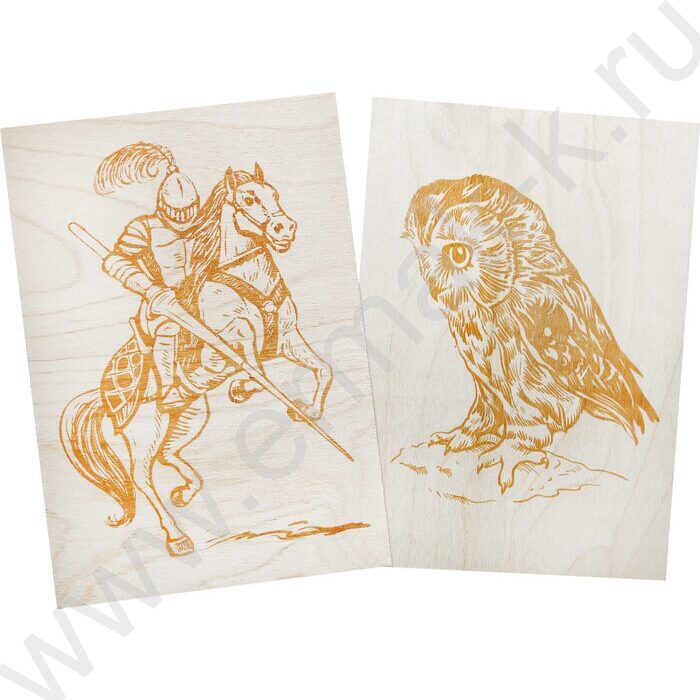 Набор д/творчества Выжигание. Доски для выжигания 10 шт Уровень сложности -"мастер" | Фото 4