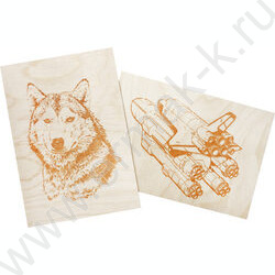 Набор д/творчества Выжигание. Доски для выжигания 10 шт Уровень сложности -"мастер" | Фото 5