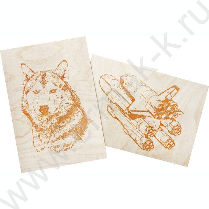 Набор д/творчества Выжигание. Доски для выжигания 10 шт Уровень сложности -"мастер" | Фото 5