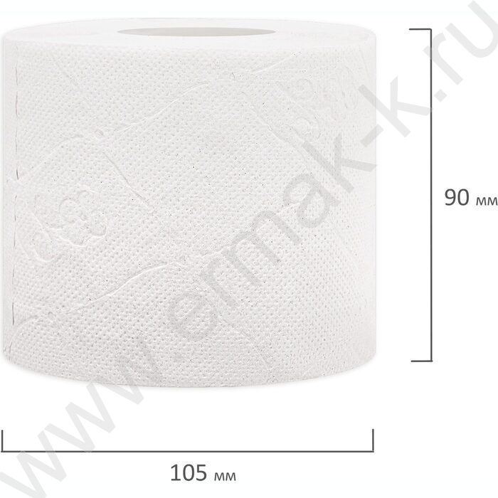 Бумага туалетная 2-сл 4рул./уп белая Linia VEIRO Classic  | Фото 8