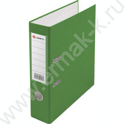 Файл 80мм PP собранный метал.окантовка светло-зеленый с карманом | Фото 1