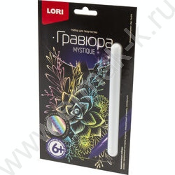 Набор д/творчества Гравюра малая Красивый суккулент | Фото 3