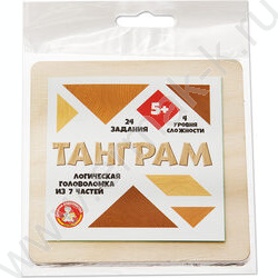 Игра головоломка деревянная "Танграм" маленький | Фото 1
