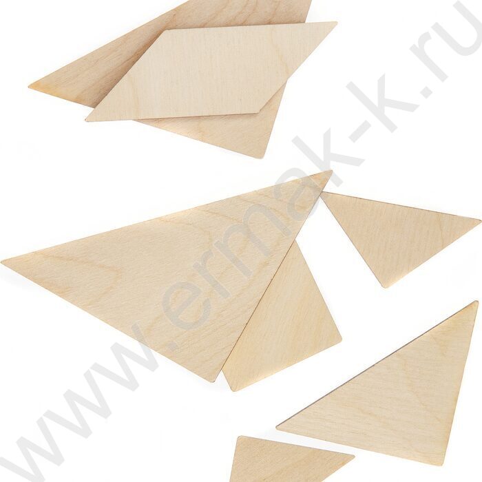 Игра головоломка деревянная "Танграм" маленький | Фото 7