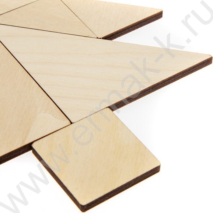 Игра головоломка деревянная "Танграм" маленький | Фото 9