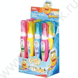 Корректор шариковый  8мл Cover UP /корпус - ассорти | Фото 4