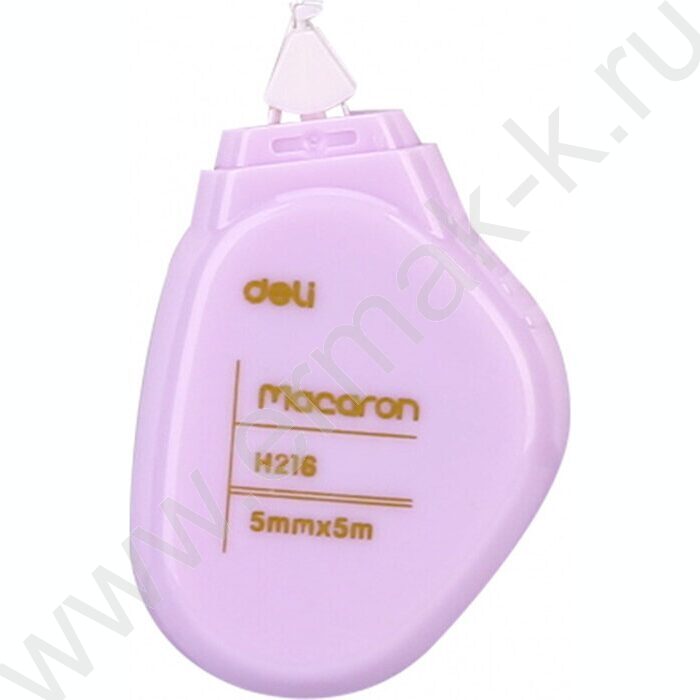 Корректирующая лента 5мм* 5м Macaron /корпус - ассорти, туба | Фото 4