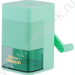 Точилка механическая 1 отверстие Macaron пластик /ассорти | Фото 1