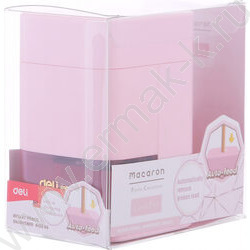 Точилка механическая 1 отверстие Macaron пластик /ассорти | Фото 6