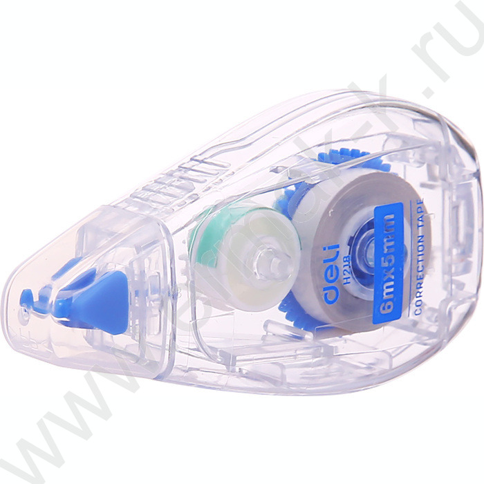 Корректирующая лента 5мм* 6м /прозрачный корпус, блистер, европодвес | Фото 2