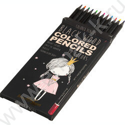 Карандаши пластиковые 12цв BlackWoodColor 4вида | Фото 4