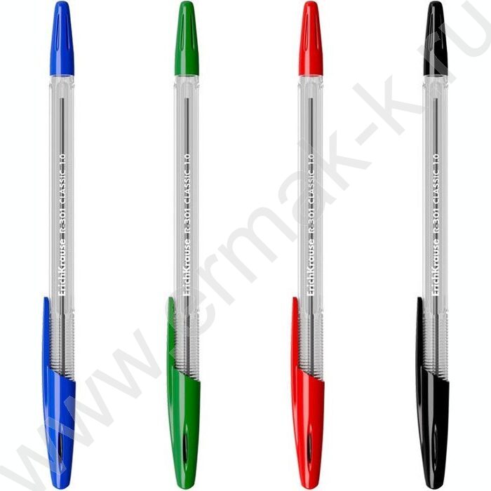 Ручка шар /набор  4шт/4цв R-301 Stick Classic | Фото 1