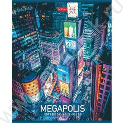 Тетрадь  60л клетка "Мегаполис" | Фото 2