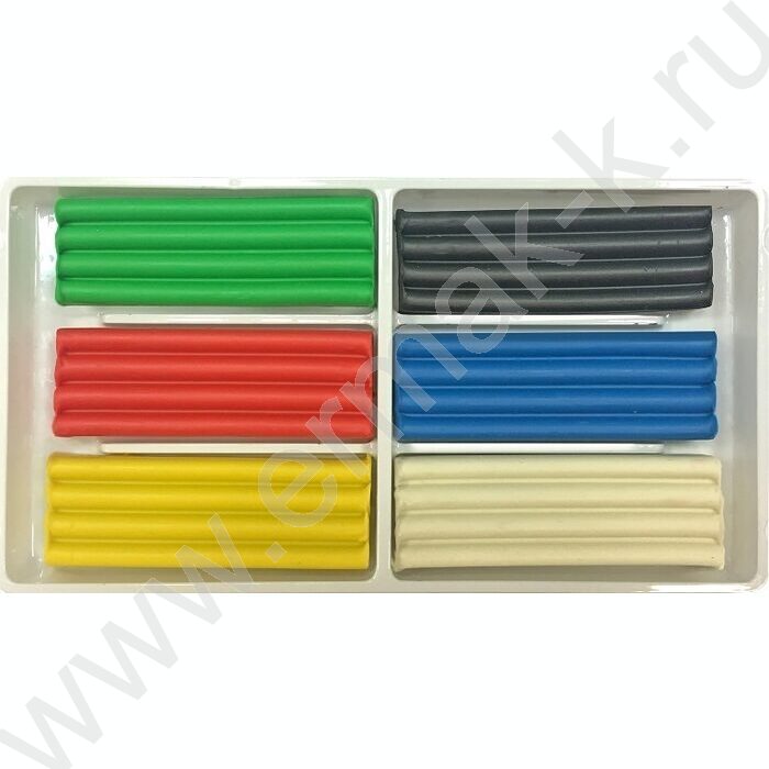 Пластилин   6цв  90г "ZOO" /картон.кор. | Фото 3