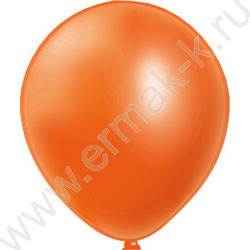 Шар воздушный 12" Перламутр оранжевый/Orange | Фото 1