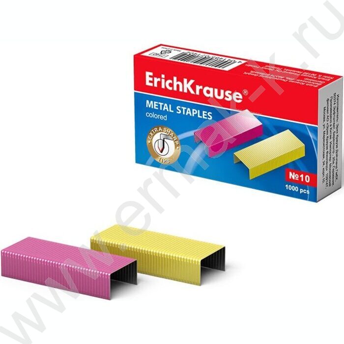 Скобы №10 /1000шт цветные | Фото 1