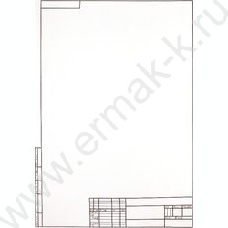 Папка д/черчения А3 10л 180г/м² с/р вертикальная | Фото 2