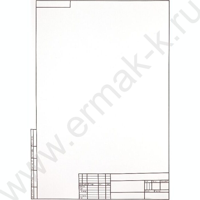Папка д/черчения А3 10л 180г/м² с/р вертикальная | Фото 2