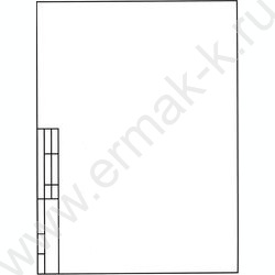 Папка д/черчения А4 10л 180г/м² с/р горизонтальная | Фото 2