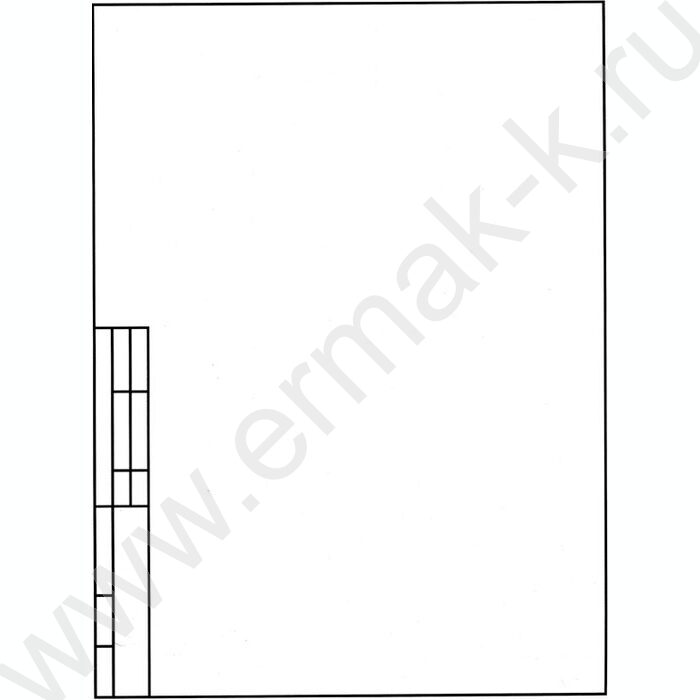 Папка д/черчения А4 10л 180г/м² с/р горизонтальная | Фото 2