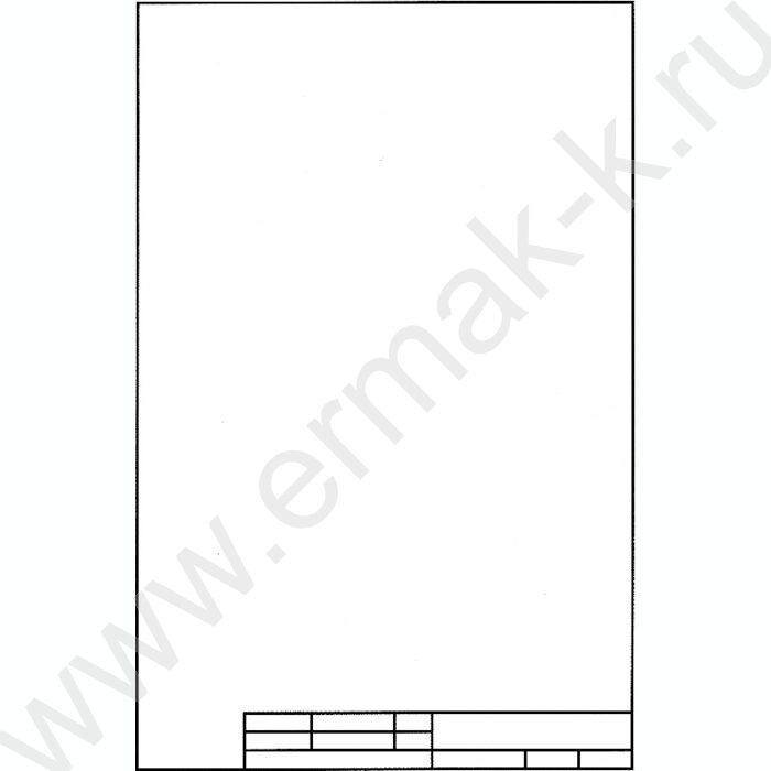 Папка д/черчения А4 10л 180г/м² с/р вертикальная штамп | Фото 2