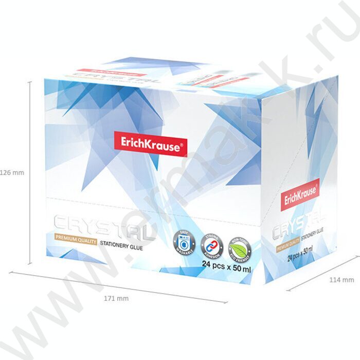 Клей канцелярский  50мл Crystal /в карандаше | Фото 4