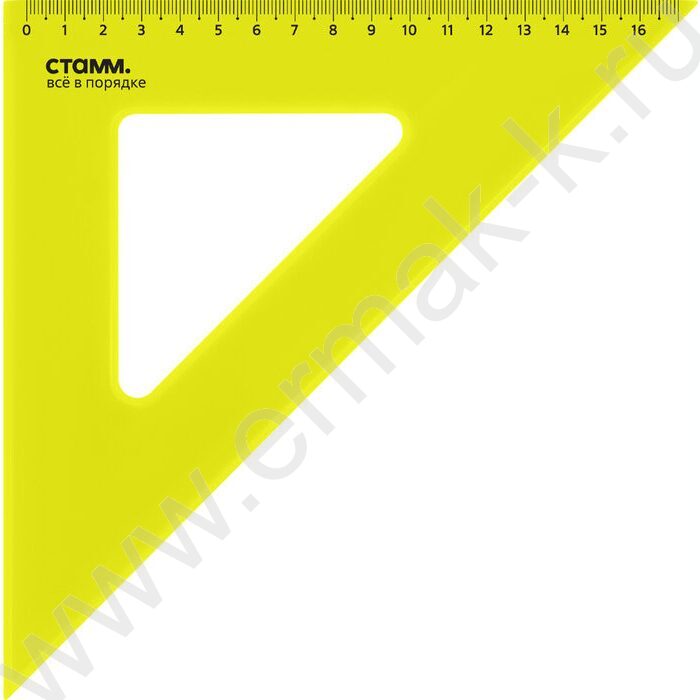 Треугольник пл. 45*16см цв прозр. | Фото 6