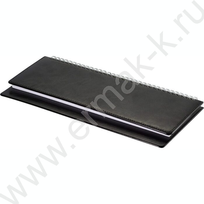 Ежедневник-планинг н/дат 64л спираль "Sidney Nebraska черный" | Фото 1