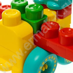 Конструктор пластиковый Baby Blocks "Самолетик" 20 дет | Фото 5