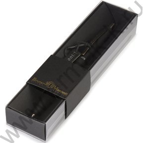 Ручка шар авт San Remo /черный мет. корп./ цвет чернил синий 1мм черный футляр