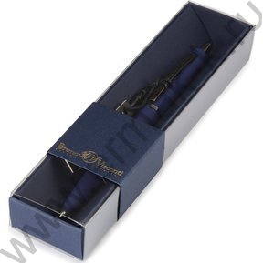Ручка шар авт San Remo /синий мет. корп./ цвет чернил синий 1мм синий футляр