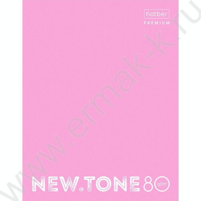 Тетрадь  80л клетка/кольца /смен.блок /глянц.лам/  "NEWtone PASTEL Пион" | Фото 1