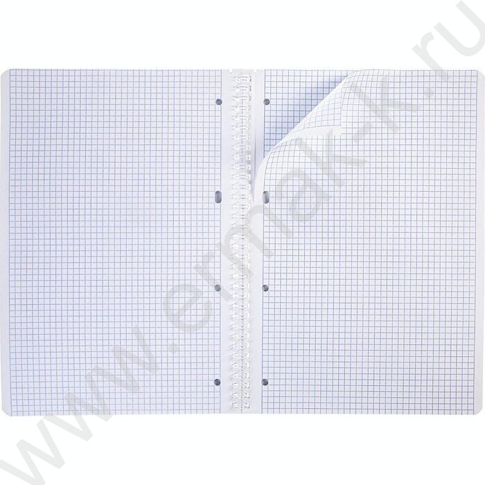 Тетрадь  96л А4 клетка/спираль "Ночной город" /лак/ | Фото 5