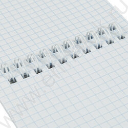 Блокнот  60л А6 спираль "д/Конференций" синий | Фото 4