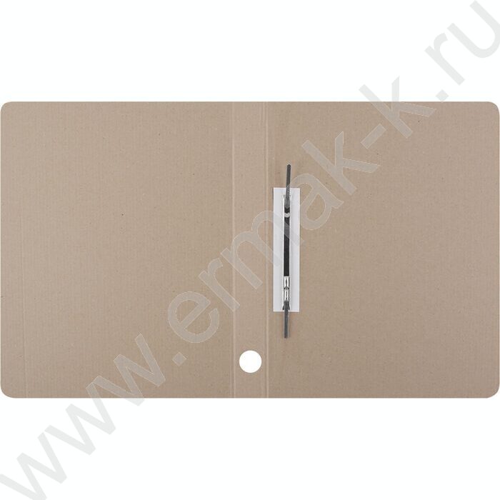 Скоросшиватель A4 30мм (250x35x315 мм) микрогофрокартон, белый, до 250л, пробитый | Фото 4