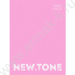Тетрадь  80л А4 клетка/кольца /глянц.лам/  "NEWtone PASTEL Пион" | Фото 1