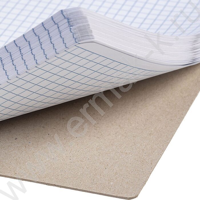 Тетрадь  80л А4 клетка/спираль "Полоски" жесткая подложка | Фото 6