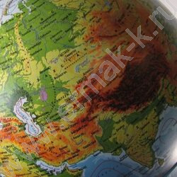 Глобус d=320мм физический "Классик" /подставка пластик/ | Фото 7