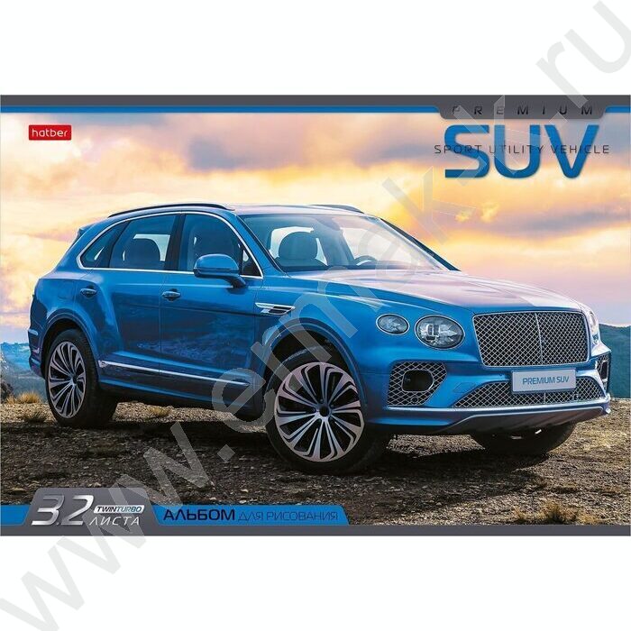 Альбом д/рисования 32л "AutoPremium" ассорти | Фото 2