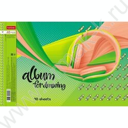 Альбом д/рисования-спираль 48л "Вихрь эмоций" /перфорация/ 4вида | Фото 4