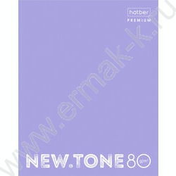 Тетрадь  80л клетка "NEWtone PASTEL Лаванда" /глянец/ | Фото 1