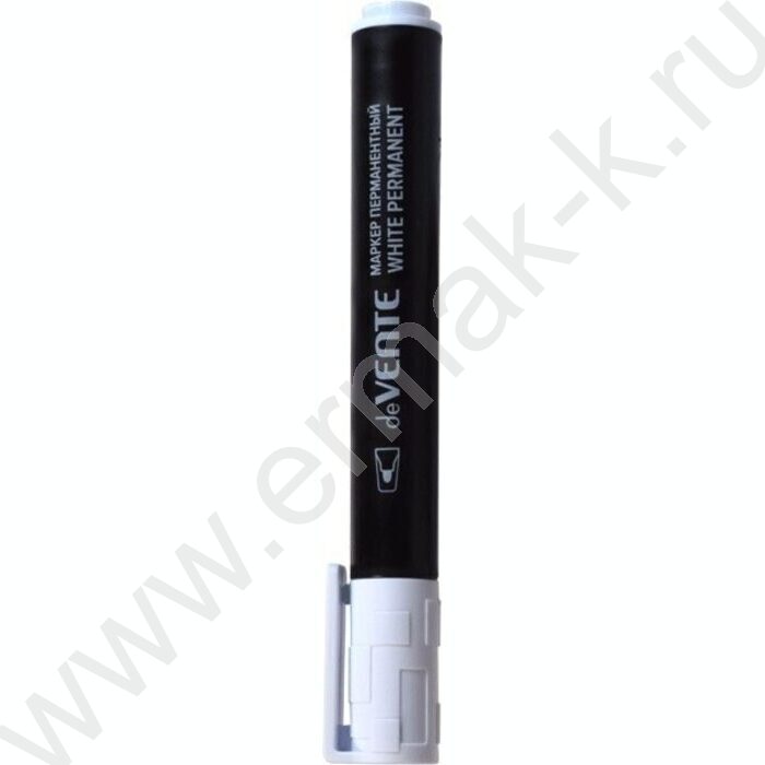 Маркер перм. /белый/ 2,5мм круг | Фото 2