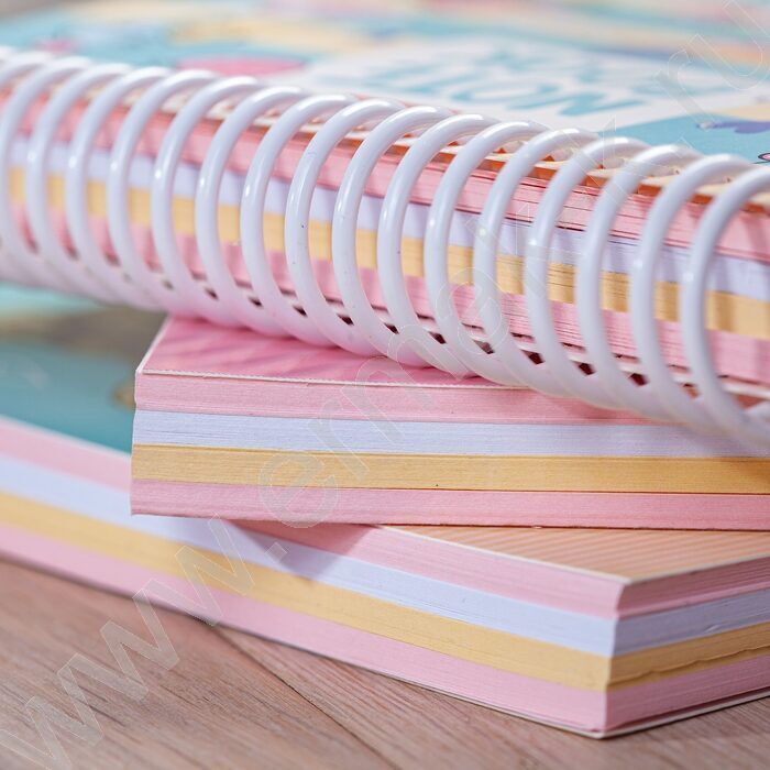 Блокнот 160л А5 3-х.цв.тонир.блок спираль "Style" /без линовки/ | Фото 2