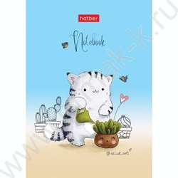 Зап. книжка  24л А6 "Приключения кота Пирожка" линейка | Фото 2