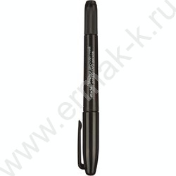 Маркер перм. CD,DVD /черный/ двустор. 0,7мм/1мм круг | Фото 2