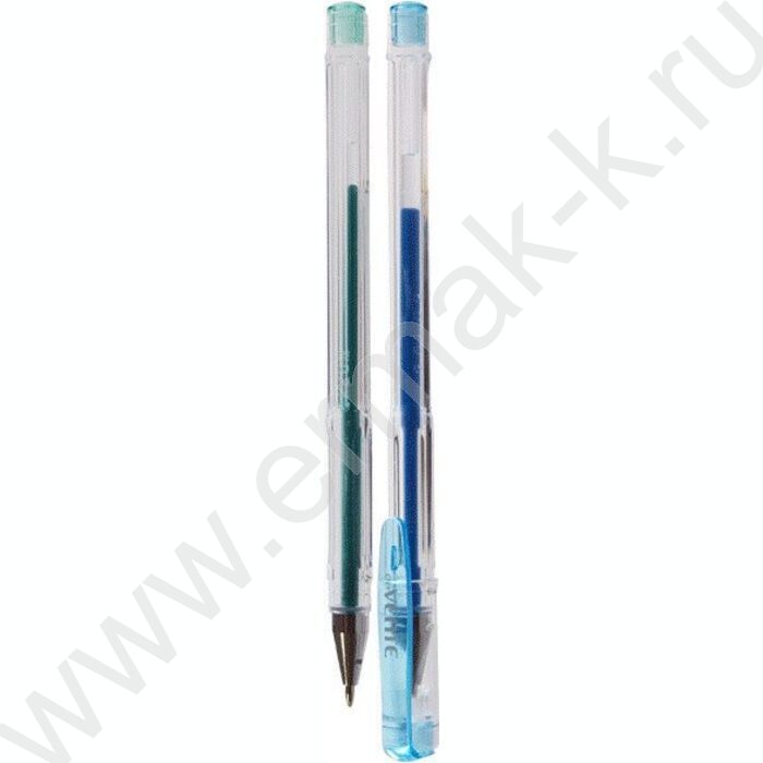 Ручка гелевая /набор  6цв/ 1мм "Cosmo Glitter" /блестки/ прозрачный корпус /блистер | Фото 2