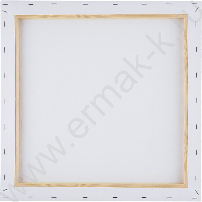 Холст на подрамнике 40*40см "Студия", 100% хлопок, 280г/м2, мелкое зерно | Фото 4