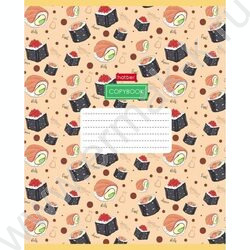 Тетрадь  18л клетка "Good food"  5видов | Фото 1