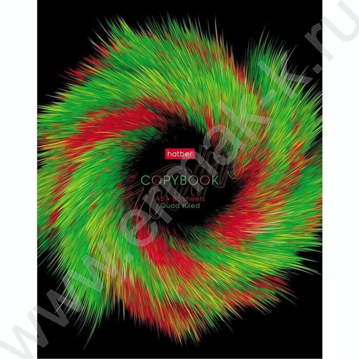 Тетрадь  80л клетка "Головокружение" /мат. ламин./ 5видов | Фото 4