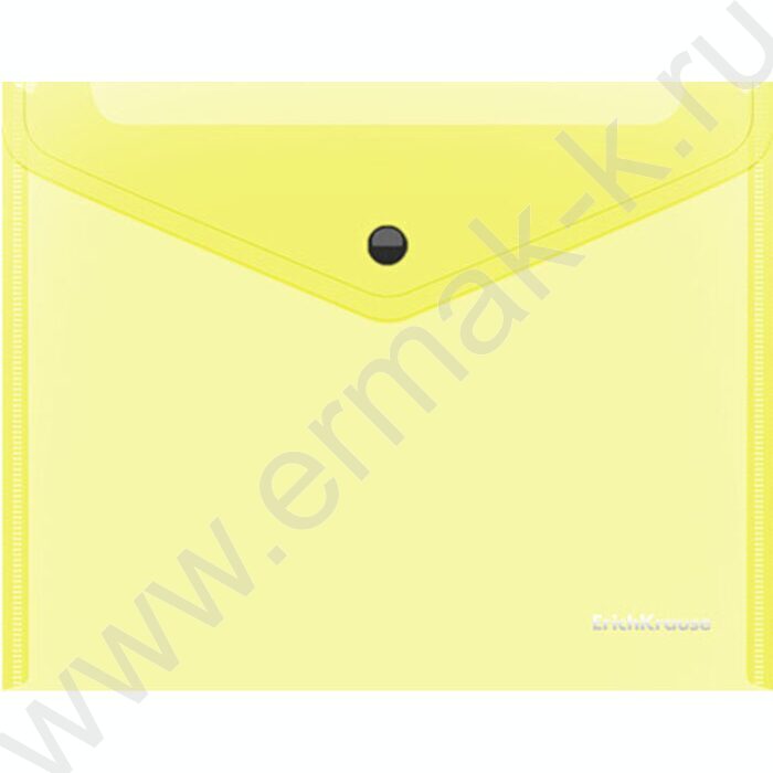 Папка-конверт на кнопке А5+ Glossy Neon полупрозрач. /ассорти | Фото 5